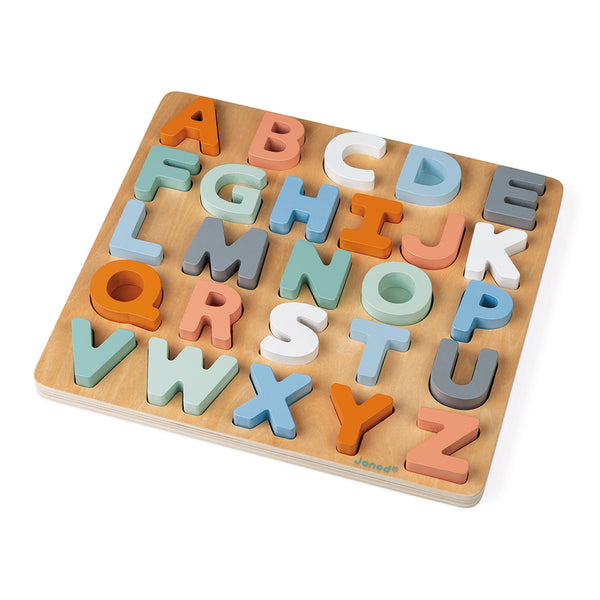 Holzpuzzle Alphabet