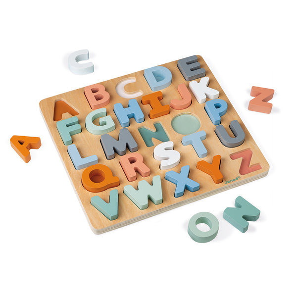 Holzpuzzle Alphabet